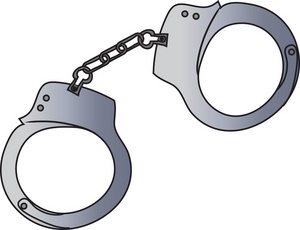 Metal handcuffs Clip Artby pi