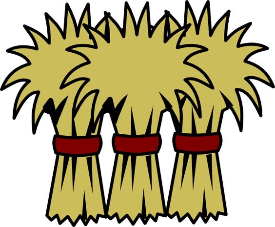 Cartoon Hay Bale Clipart - Free Clip Art Images