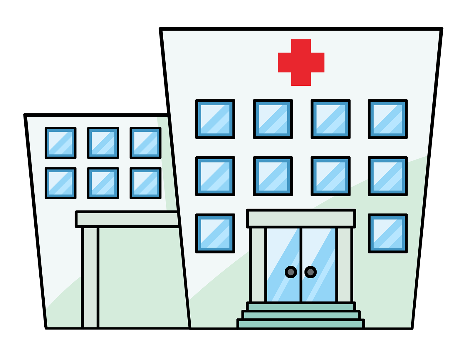 Cartoon Hospital Clipart