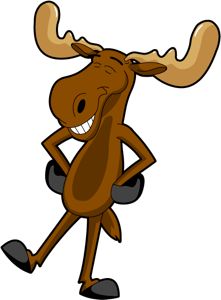 Cartoon moose clipart free .. - Moose Clipart Free