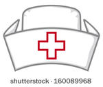Cartoon Nurse Hat Clipart #1