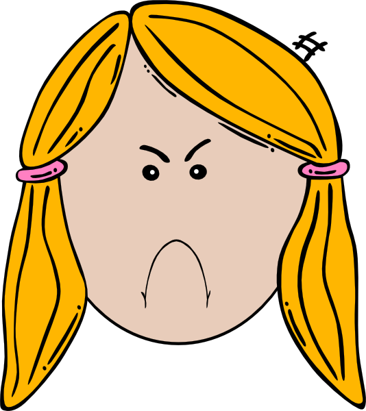 Cartoon Picture Of Angry Face - Clipart library