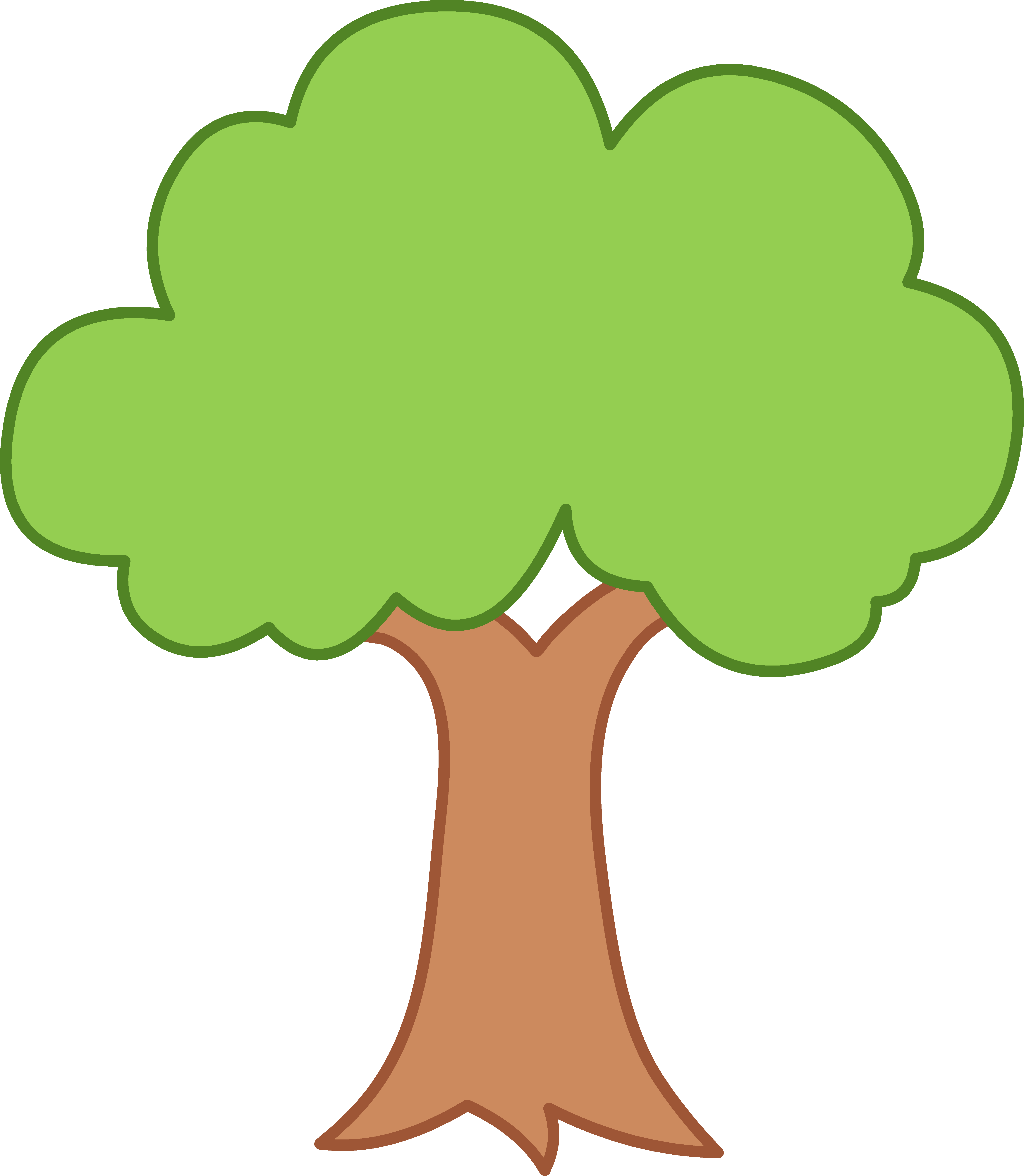 Cartoon Pictures Of A Tree - Clip Art Tree