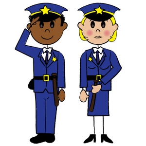 Cartoon Police Officer Clipar - Clipart Police Officer