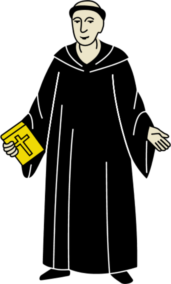 Cartoon Priest