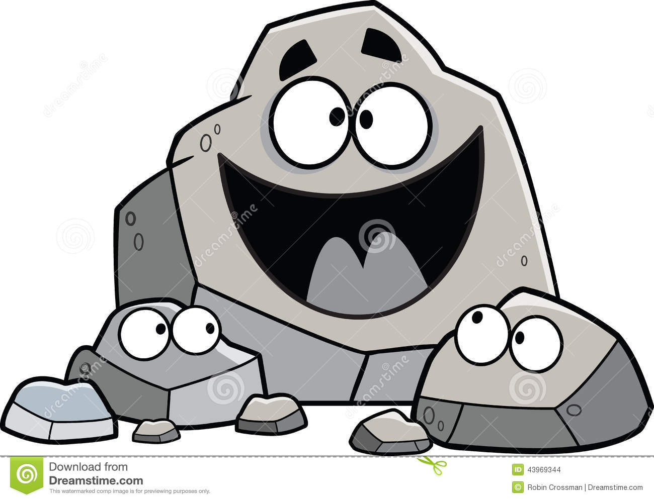 boulder clipart