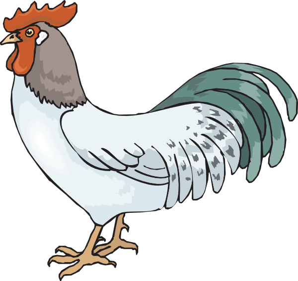 Cartoon rooster clipart kid - Clipart Rooster