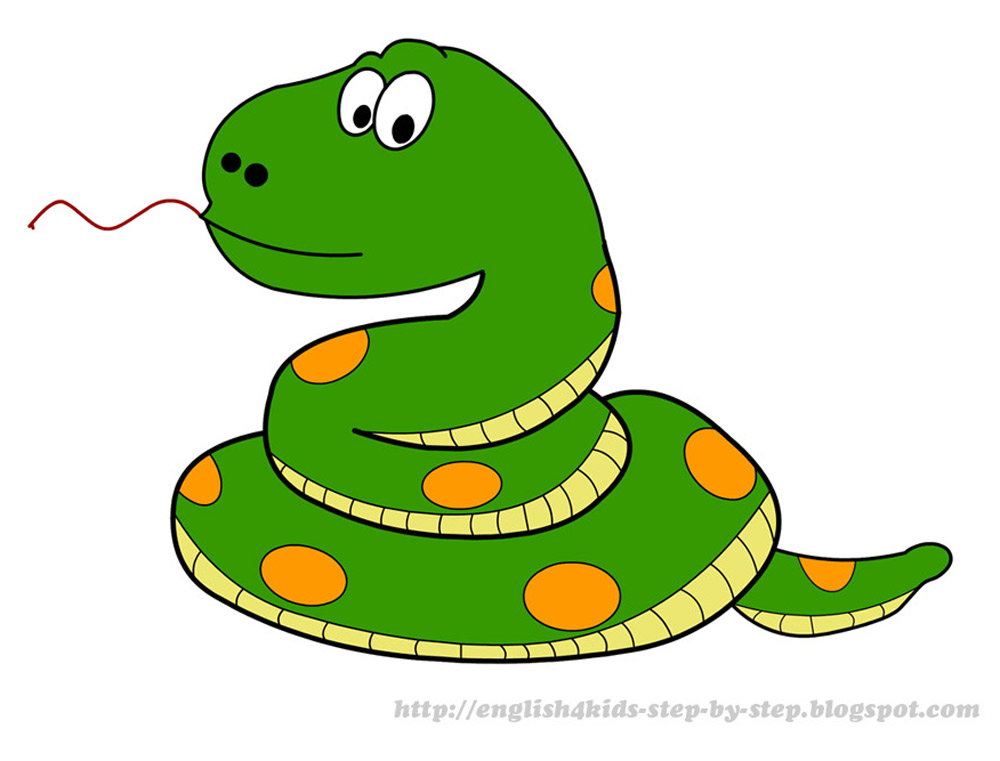 Cartoon snake animals clipart - Clip Art Snake