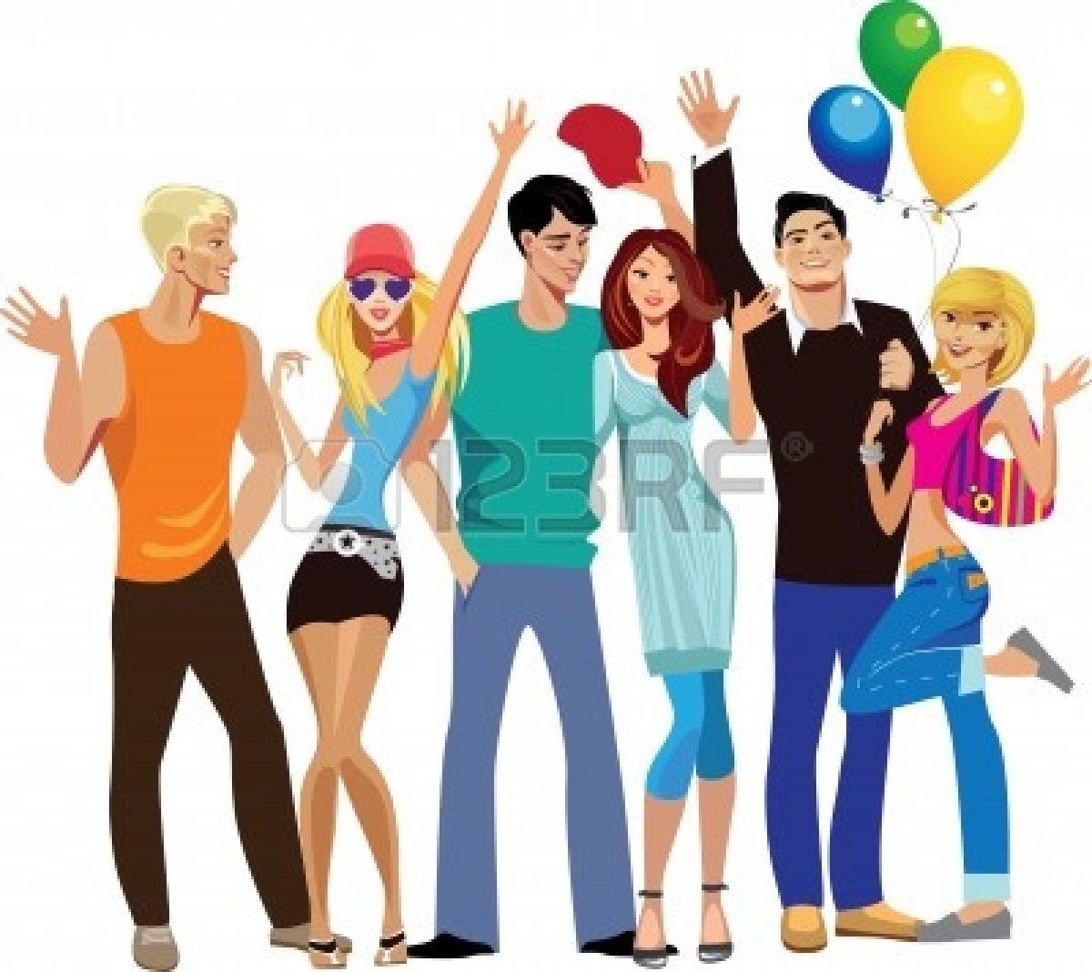 caseworker clipart - Happy People Clipart