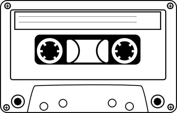 Cassette tape clipart | Cassette clip art - vector clip art online, royalty free u0026amp; public ... | karaoke | Pinterest | Clip art, Cassette tape and Public