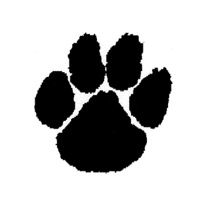cat paw clipart - Paw Print Clipart