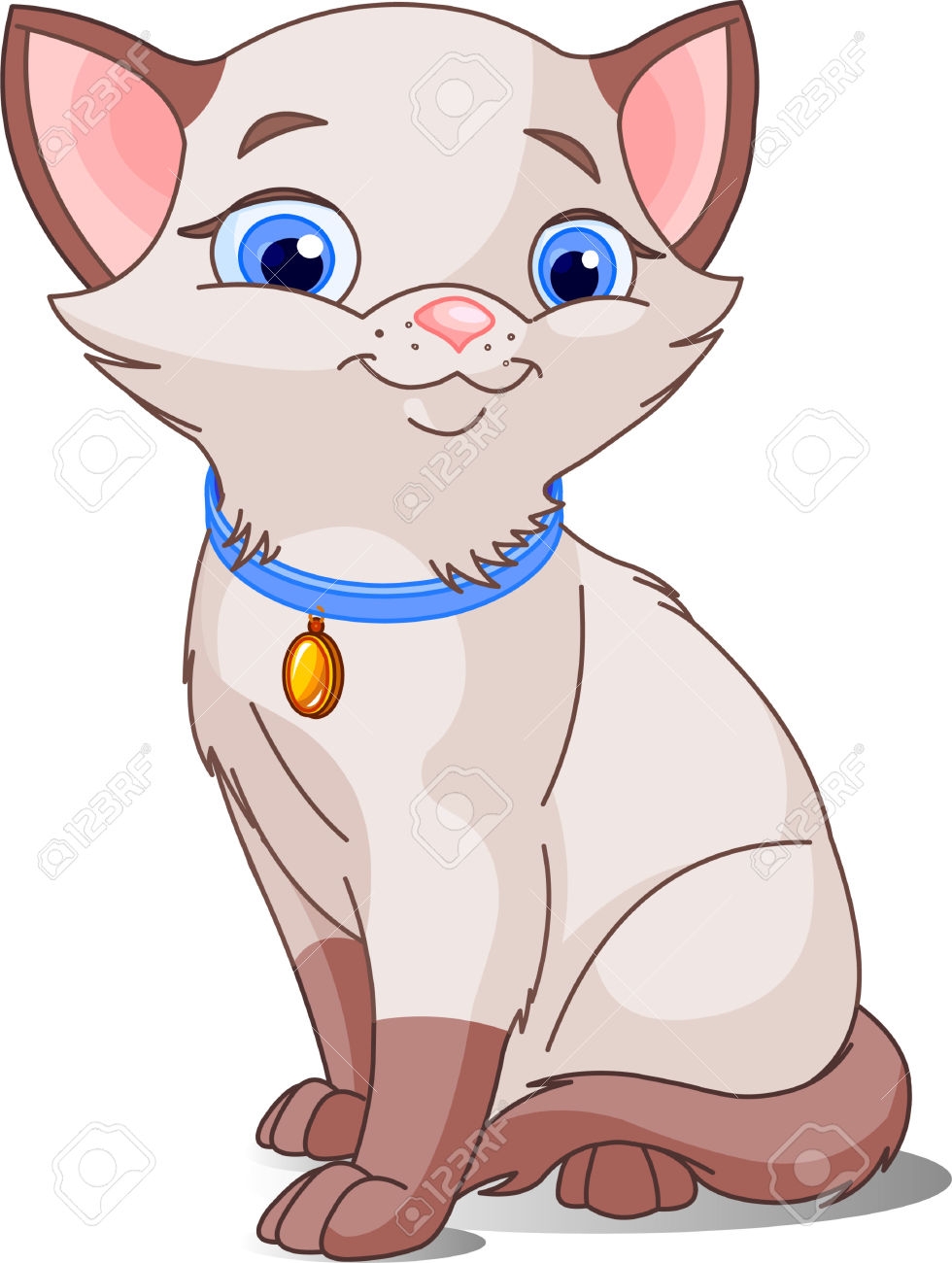Free Cute Cat Clipart. Kitten
