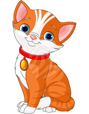 Silly Cat Clipart #1