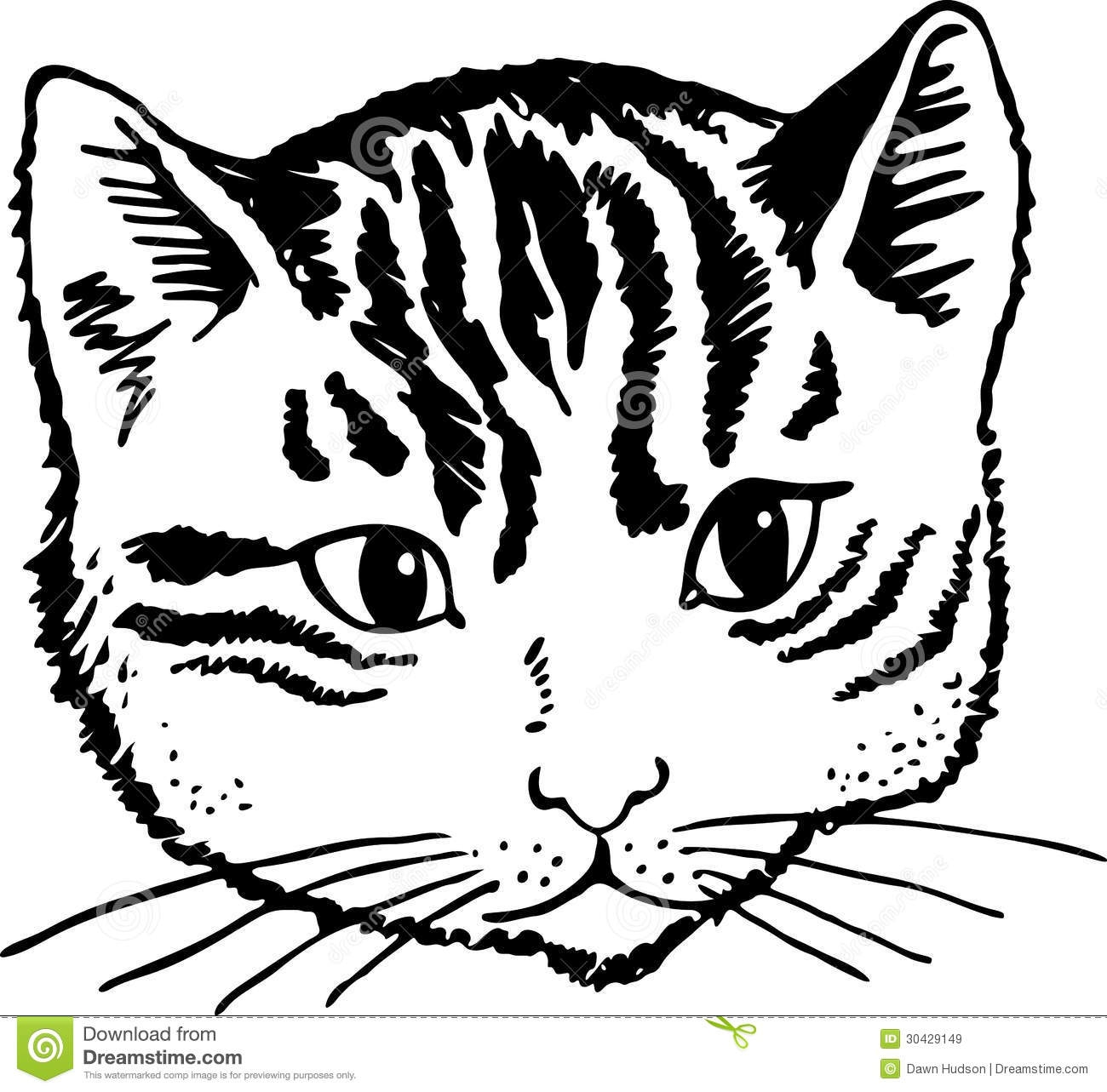 Cat Clip Art Cute Cat Face Cl