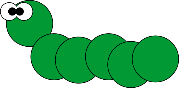 Download this image as: - Caterpillar Clipart