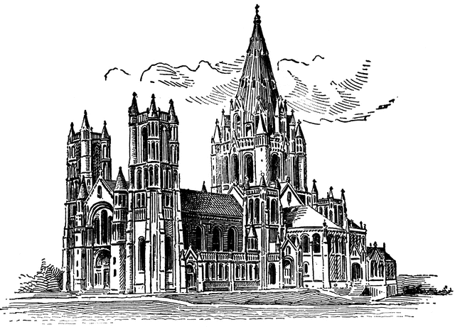 Cathedral of St. John the Div - Cathedral Clipart