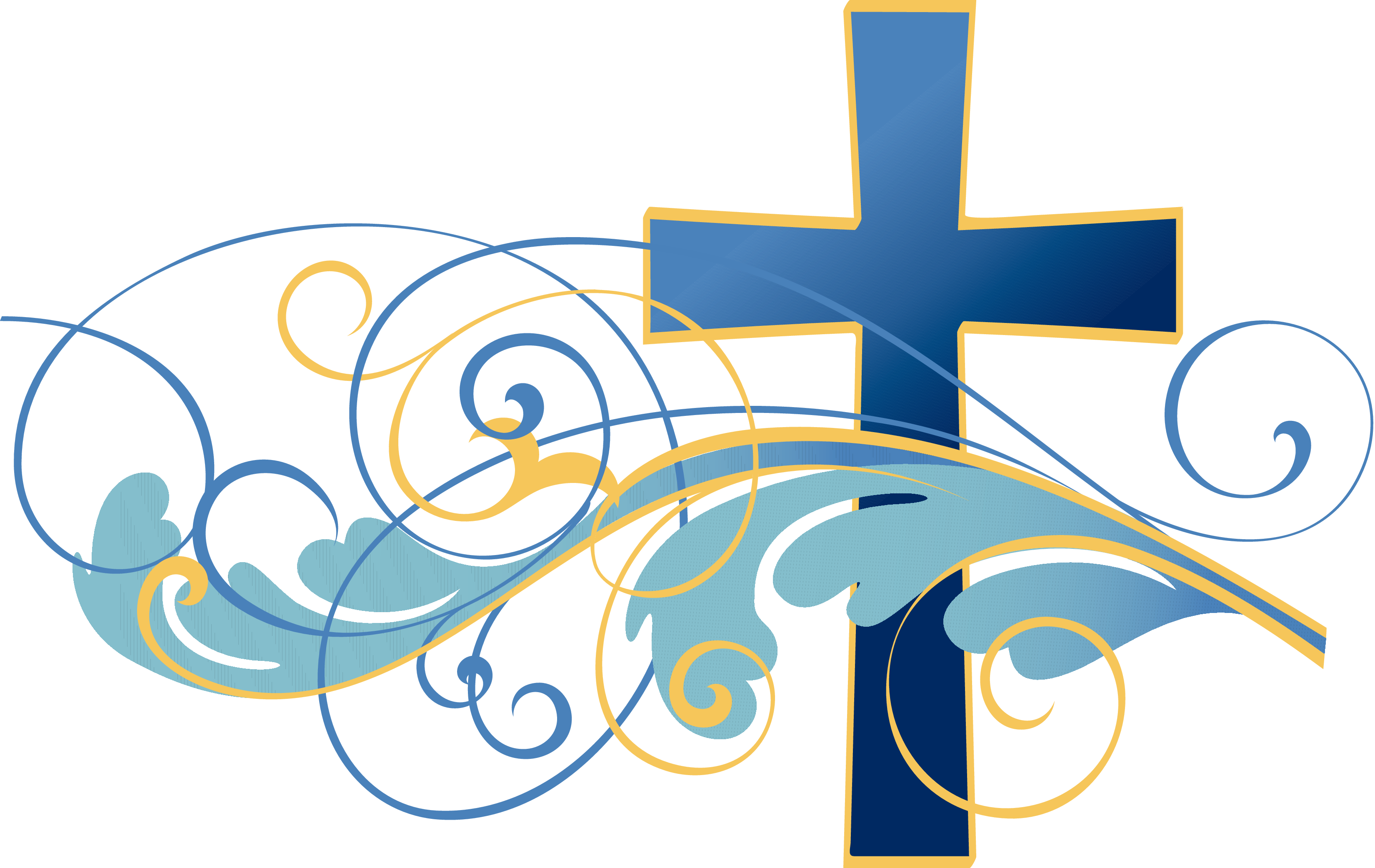 Catholic Baptism Cross Clipar - Catholic Clipart