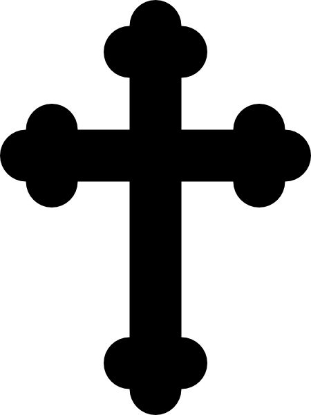 Catholic Baptism Cross Clipart