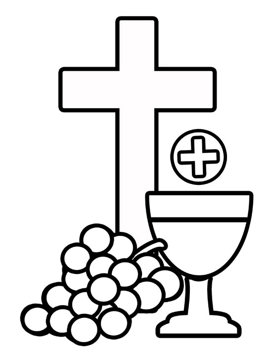 Catholic First Communion Cros - Catholic Clip Art Free