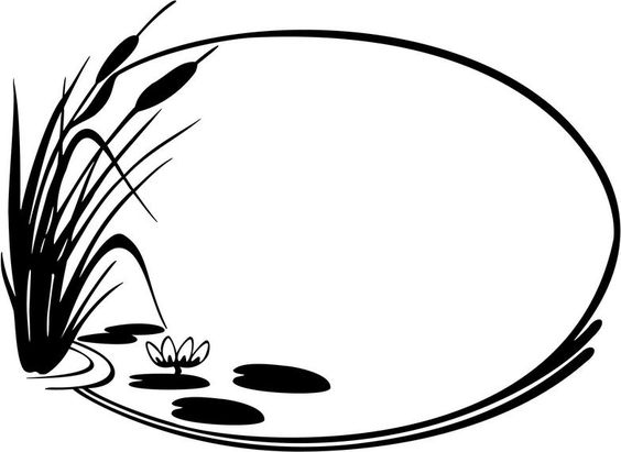 ... Image of Cattails Clipart