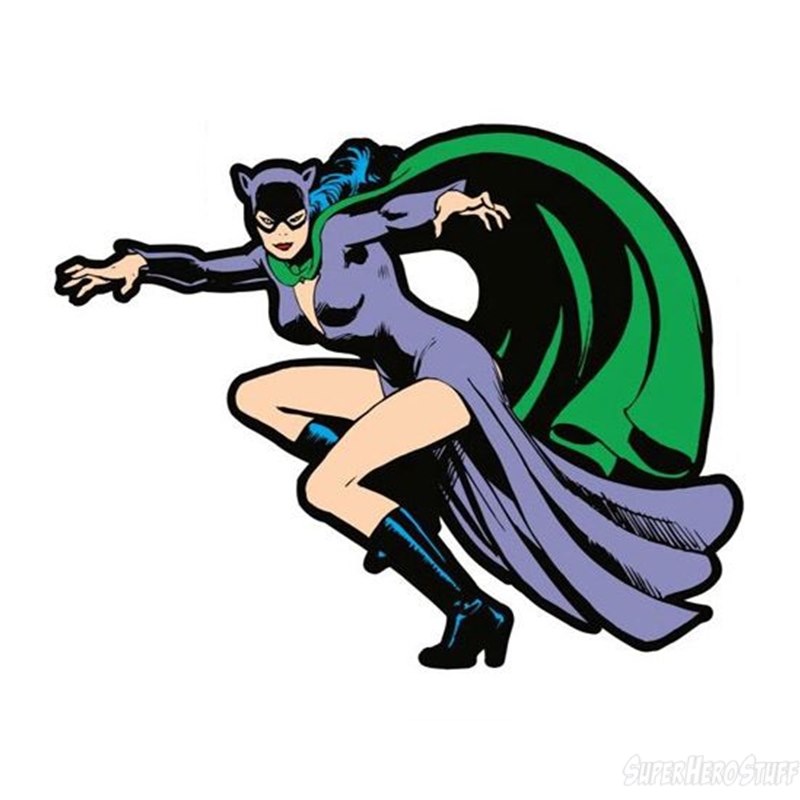 catwoman wall decal clipart