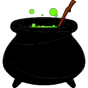 Cauldron clipart 2