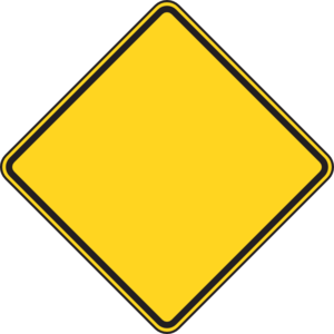 caution sign clipart