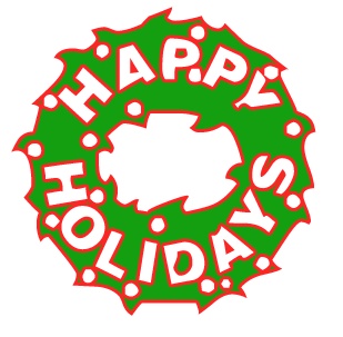 Celebrate The Holidays With Y - Happy Holiday Clip Art