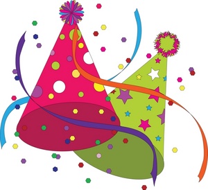 Celebration party hats free images at vector clip art clipartwiz