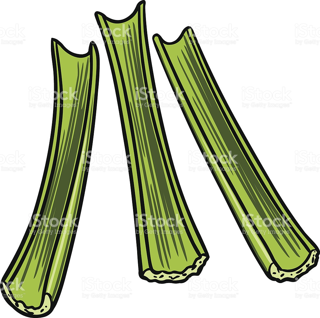 Celery Sticks vector art illu - Celery Clipart