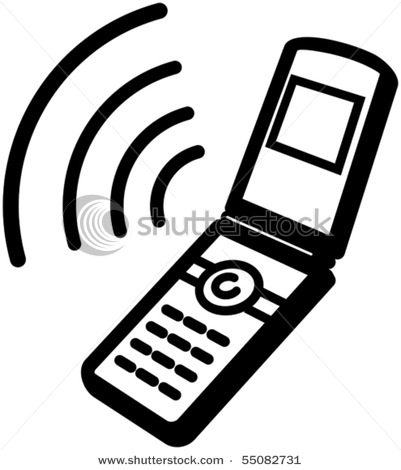 Cell clip art phone