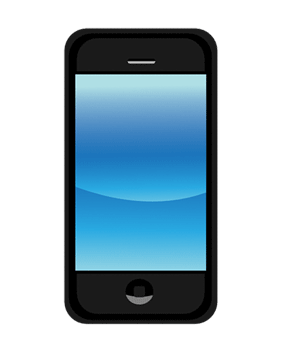 Cell Phone Clip Art Straight Sized Gif