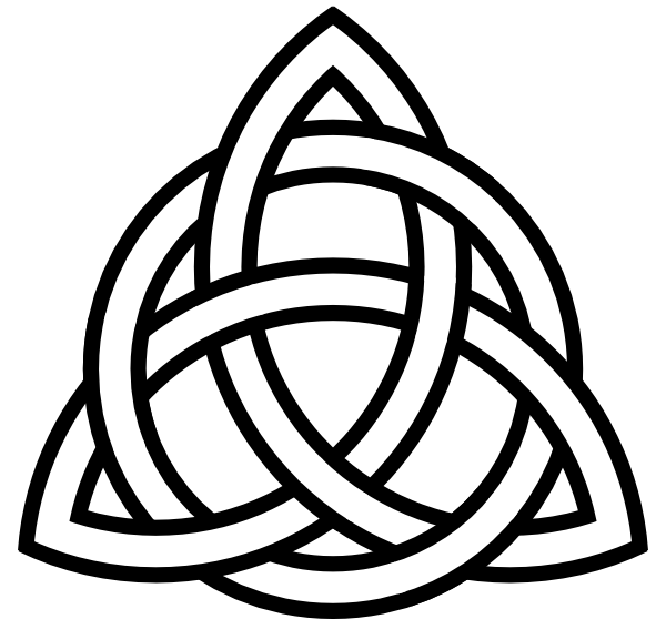 celtic knot graphic .