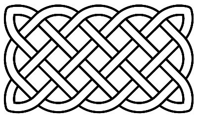 celtic knot graphic . - Celtic Knot Clipart