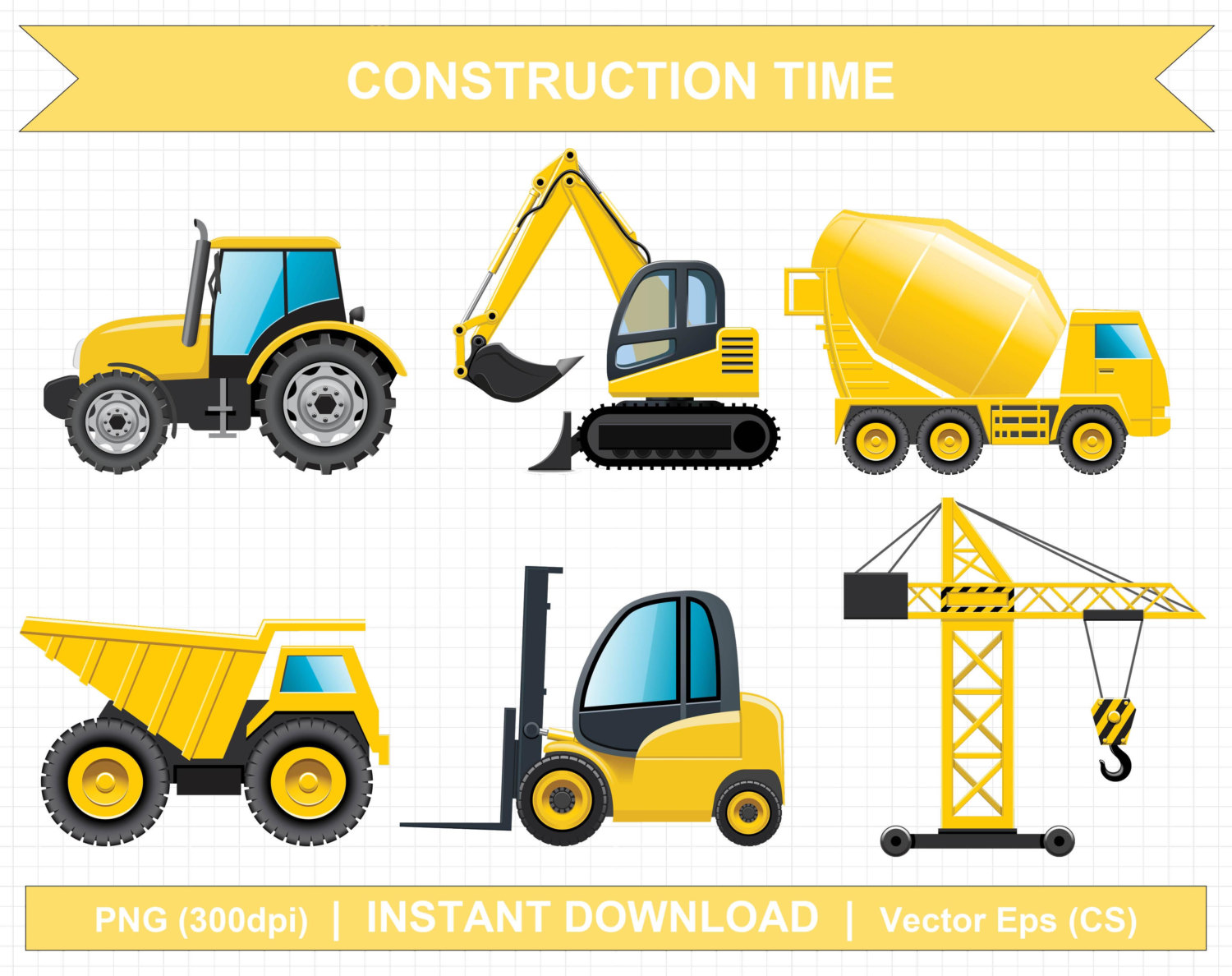 Premium Yellow Construction C