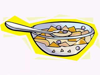 Cereal Bowl - Clipart Breakfast