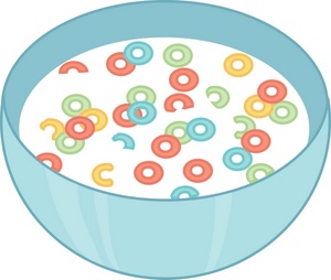 Cereal Clipart Black And Whit