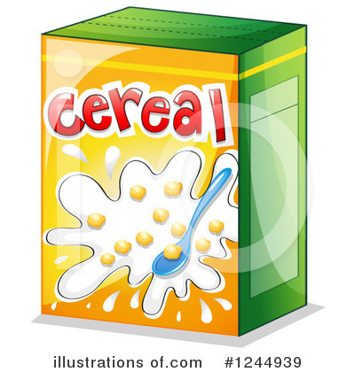 Royalty-Free (RF) Cereal Clipart Illustration #1244939 by Graphics RF