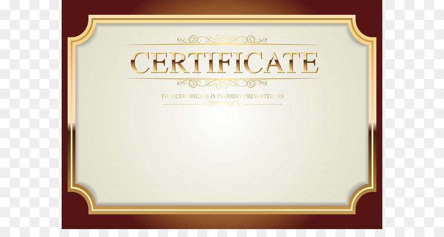 Clip art - Certificate Template PNG Clip Art