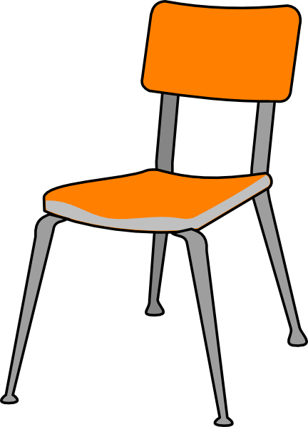 chair clipart black and white - Clipart Chair