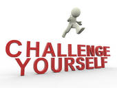 ... challenge yourself ... - Challenge Clip Art