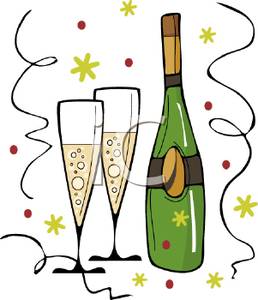 champagne clipart