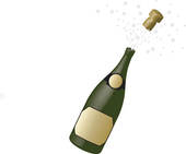 champagne bottle u0026middot; - Champagne Bottle Clip Art