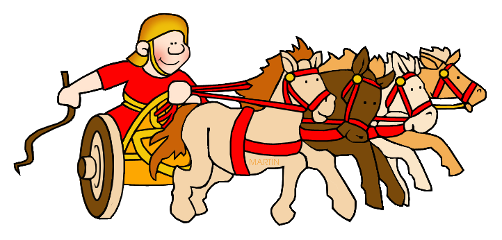 Chariot u0026middot; Writer. For More Free Ancient Rome Clip Art ...