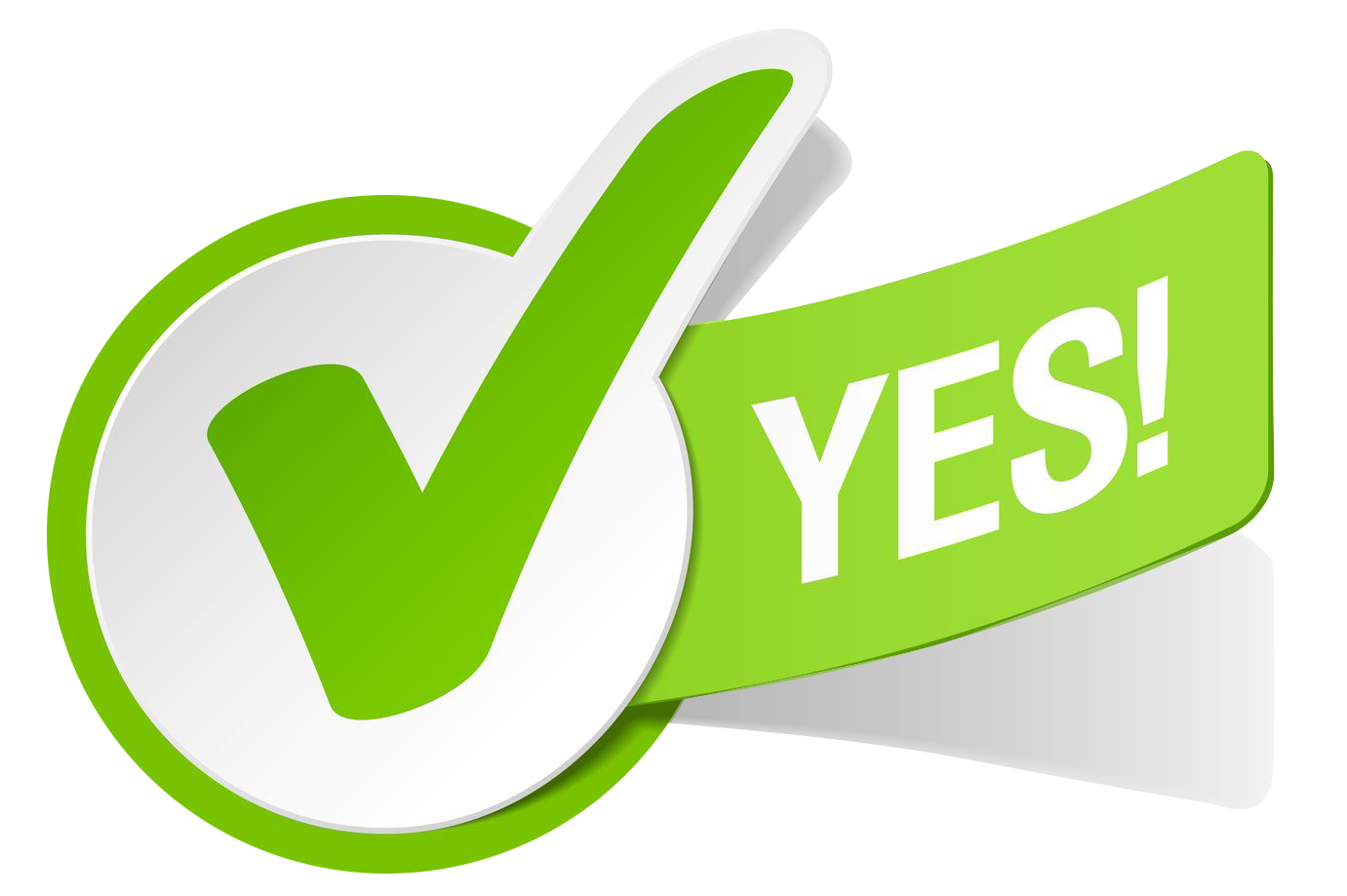 Yes Sign Clipart Yes Or No St