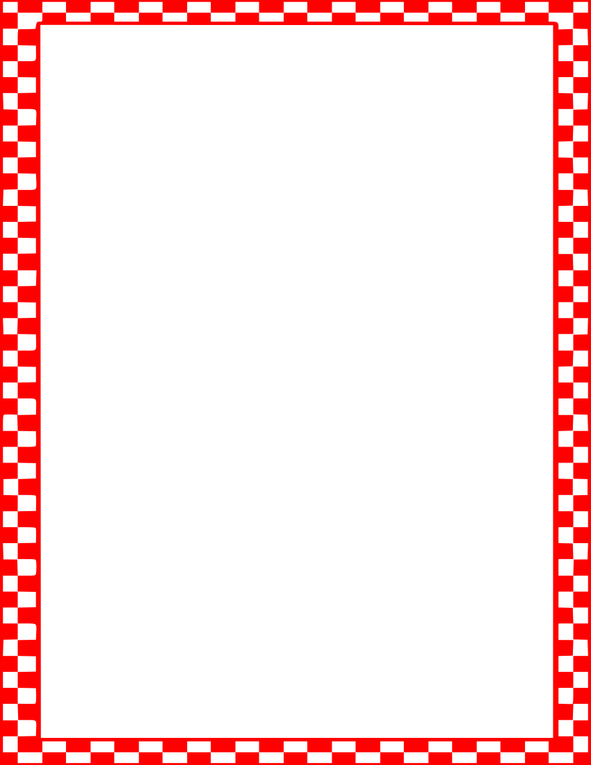 ... Checkered clipart border  - Checkered Border Clip Art