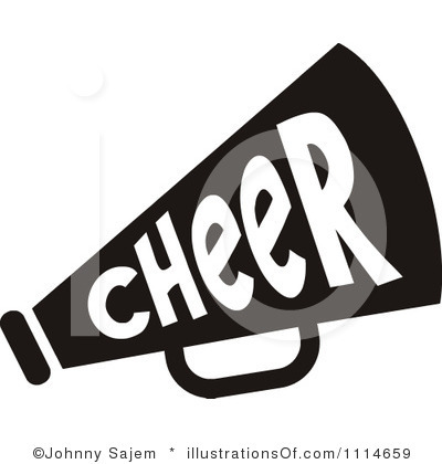 Cheer Megaphone Clipart Black And White | Clipart Panda - Free Clipart Images
