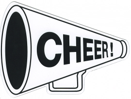 cheer megaphone clipart black and white. Clipart black and white .