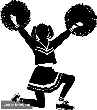 clip art cheerleader free pri