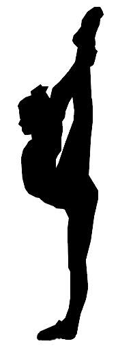 Cheerleading silhouette clip 